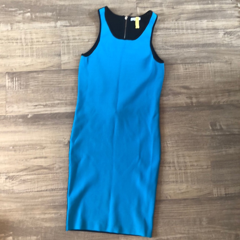 Intermix Bodycon turquoise dress - size M